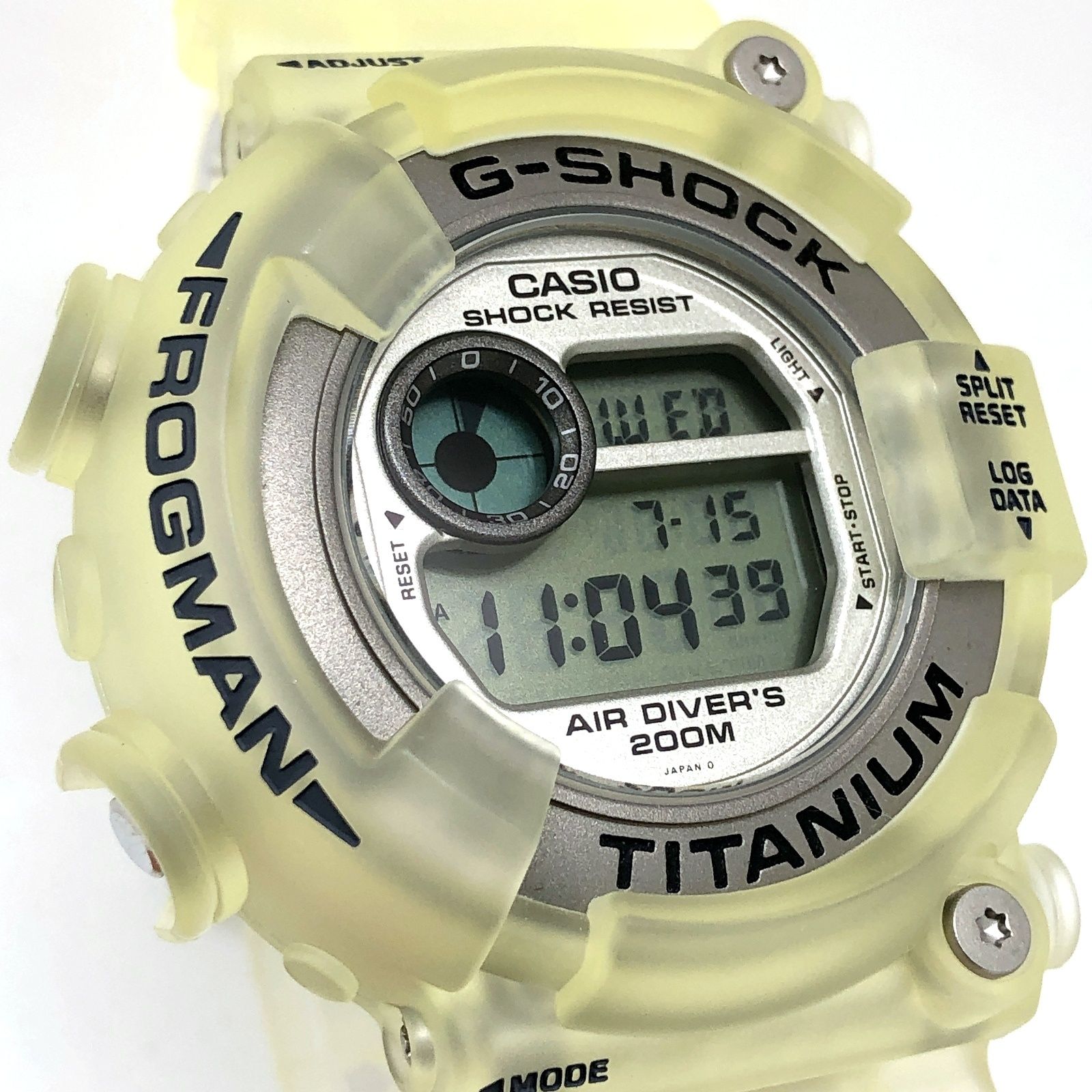 G-SHOCK ジーショック DW-8200WC-7AT FROGMAN フロッグマン チタン