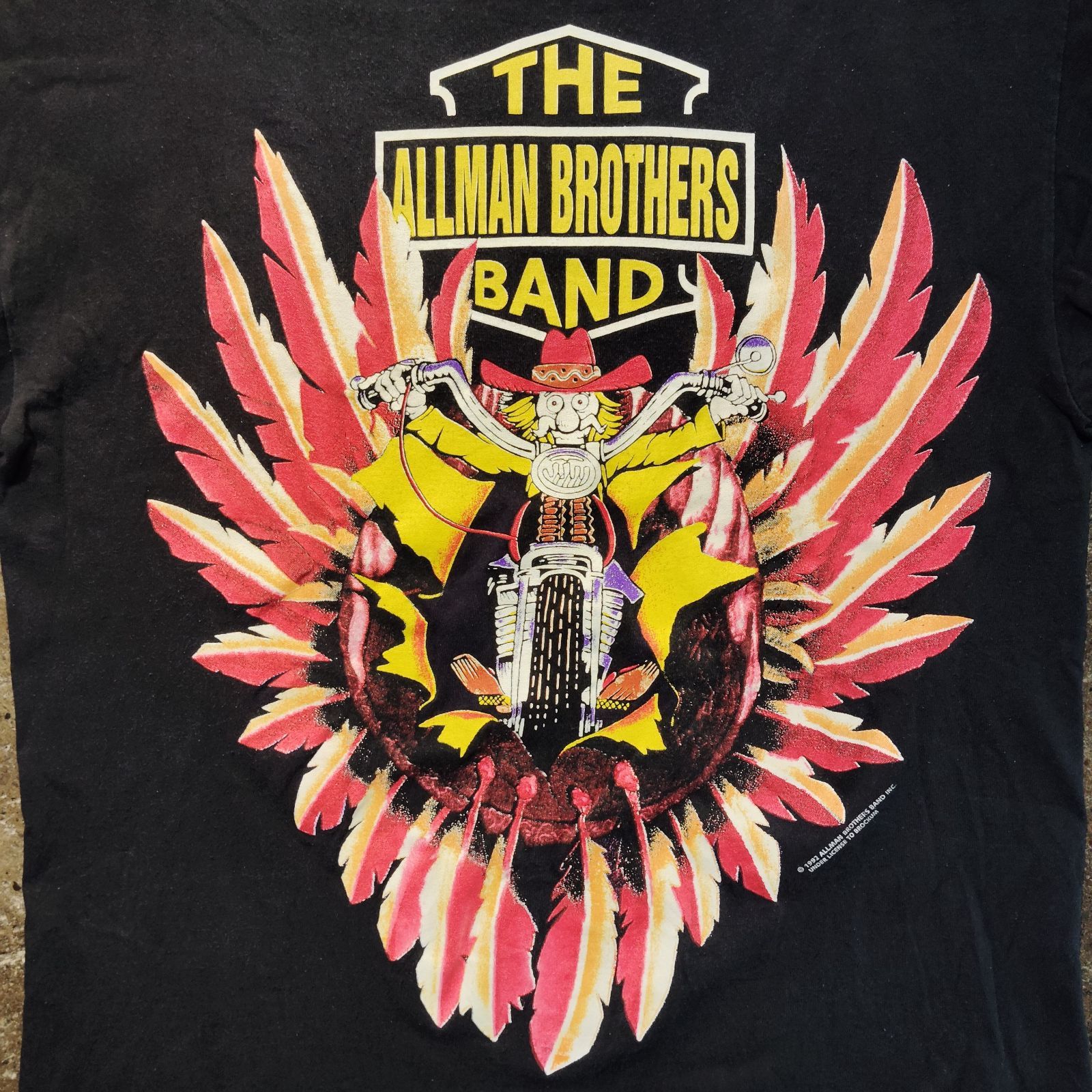 THE ALLMAN BROTHERS BAND 1992 USA製 SUMMER TOUR Tシャツ BROCKUM
