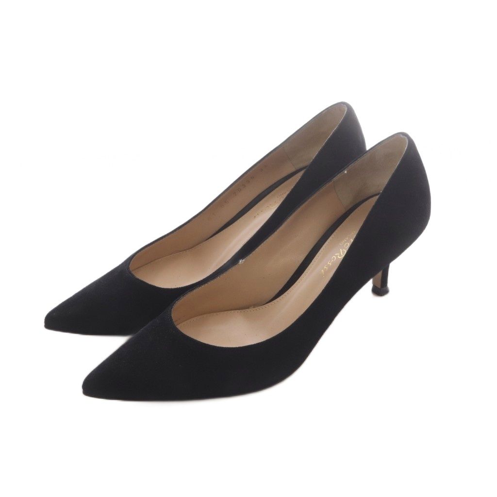 ジャンヴィトロッシ Gianvito Rossi 55 スウェードポインテッド