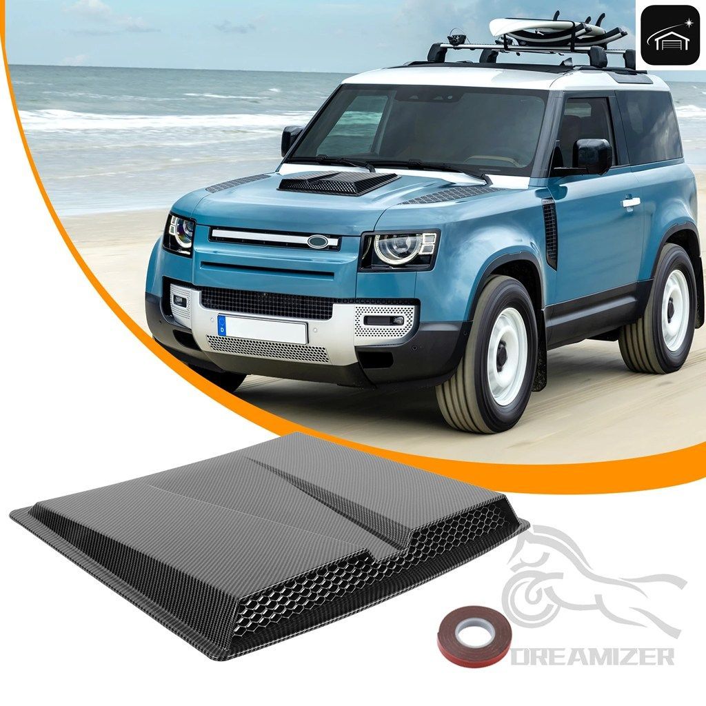 トヨタ タコ用カーフロントエアフローデコレーションインテークフードスクープベントボンネットカバー装飾ステッカーカスタムパーツ