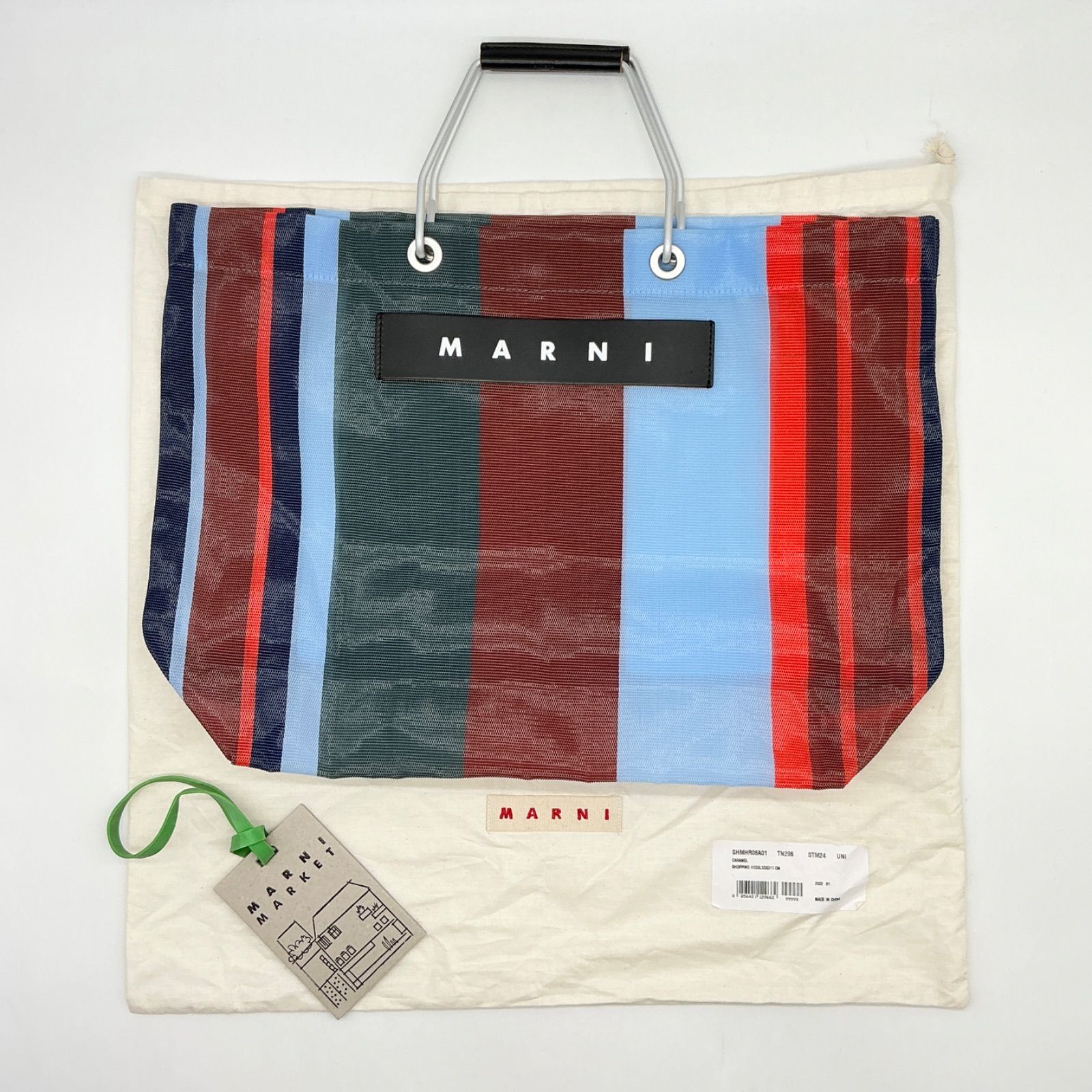 MARNI FLOWER CAFE マルニ フラワー カフェ ストライプバッグ MARNI 