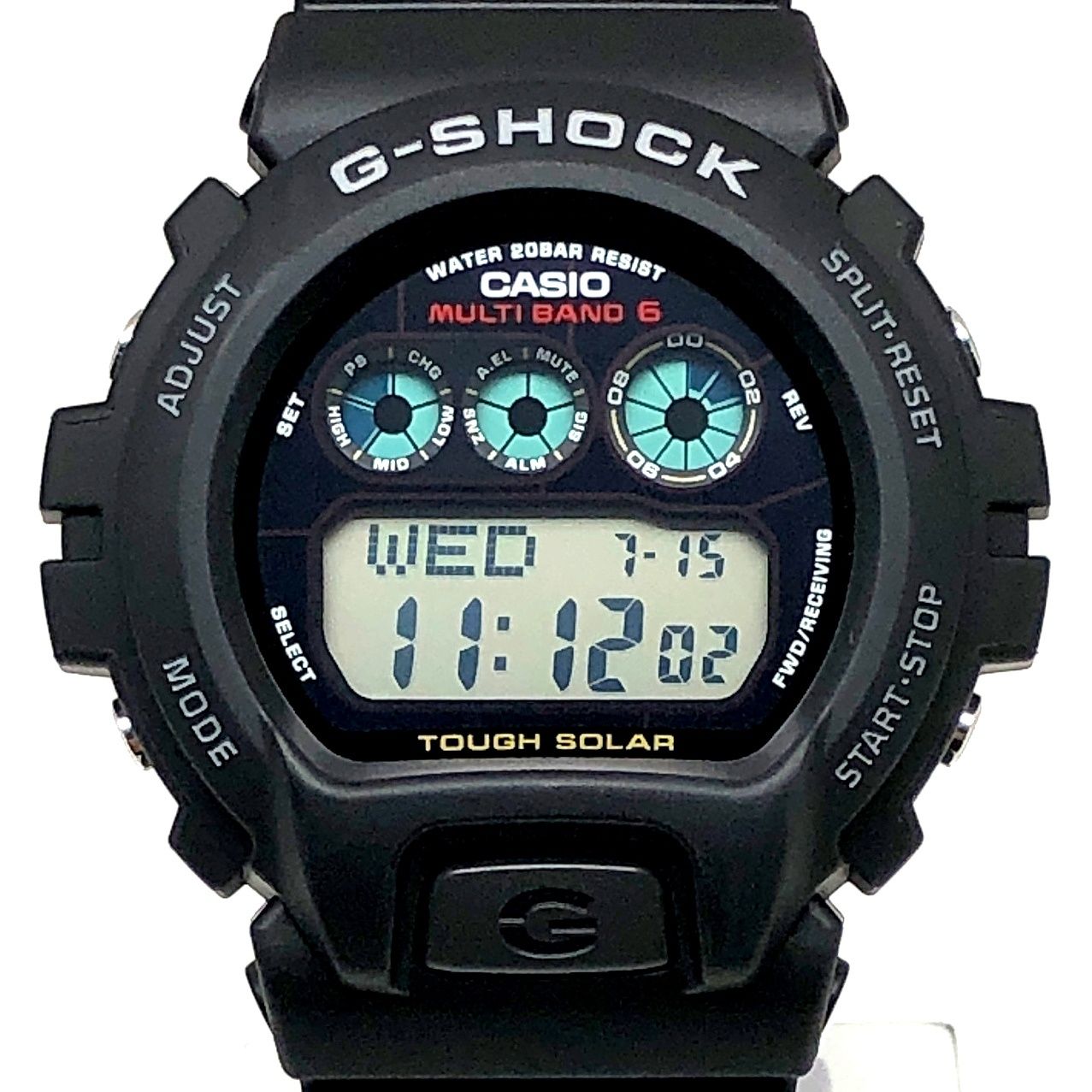 G-SHOCK ジーショック GW-6900-1 電波ソーラー タフソーラー マルチバンド6 ELバックライト ブラック 2009年6月発売 G-SHOCK ジーショック GW-6900-1 電波ソーラー タフソーラー マルチ