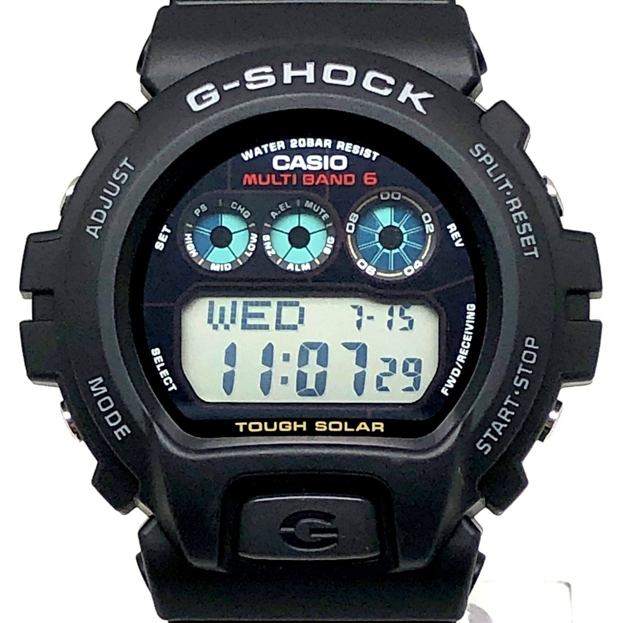 G-SHOCK ジーショック GW-6900-1 電波ソーラー タフソーラー マルチバンド6 ELバックライト ブラック 2009年6月発売