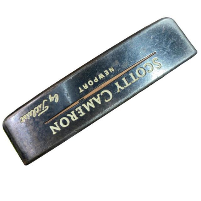 【中古】 タイトリスト SCOTTY CAMERON Tel3(トライレイヤード) NEWPORT(FACE) パター PT Micro Step (フレックスその他) メンズ 男性用 右利き 右用 Cランク ゴルフクラブ