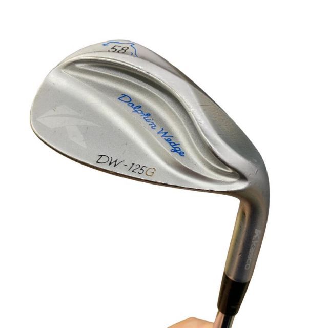 【中古】 キャスコ Dolphin Wedge DW-125G シルバー 58° ウェッジ WG NS PRO 950GH neo (フレックスその他) メンズ 男性用 右利き 右用 Dランク ゴルフクラブ