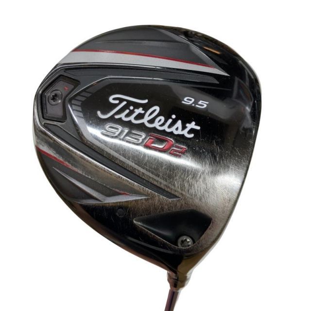 【中古】 タイトリスト 913 D2 9.5° ドライバー DR 純正特注シャフト (フレックスS) メンズ 男性用 右利き 右用 Cランク ゴルフクラブ