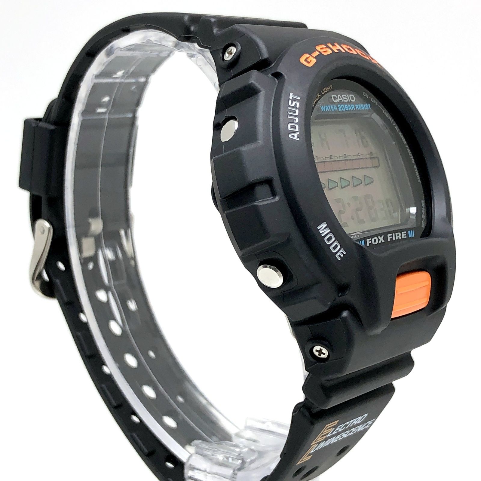 G-SHOCK DW-6600B FOX FIRE バックライトG 腕時計 G-SHOCK ジーショック DW-6600B-1A FOX FIRE フォックスファイヤー EL