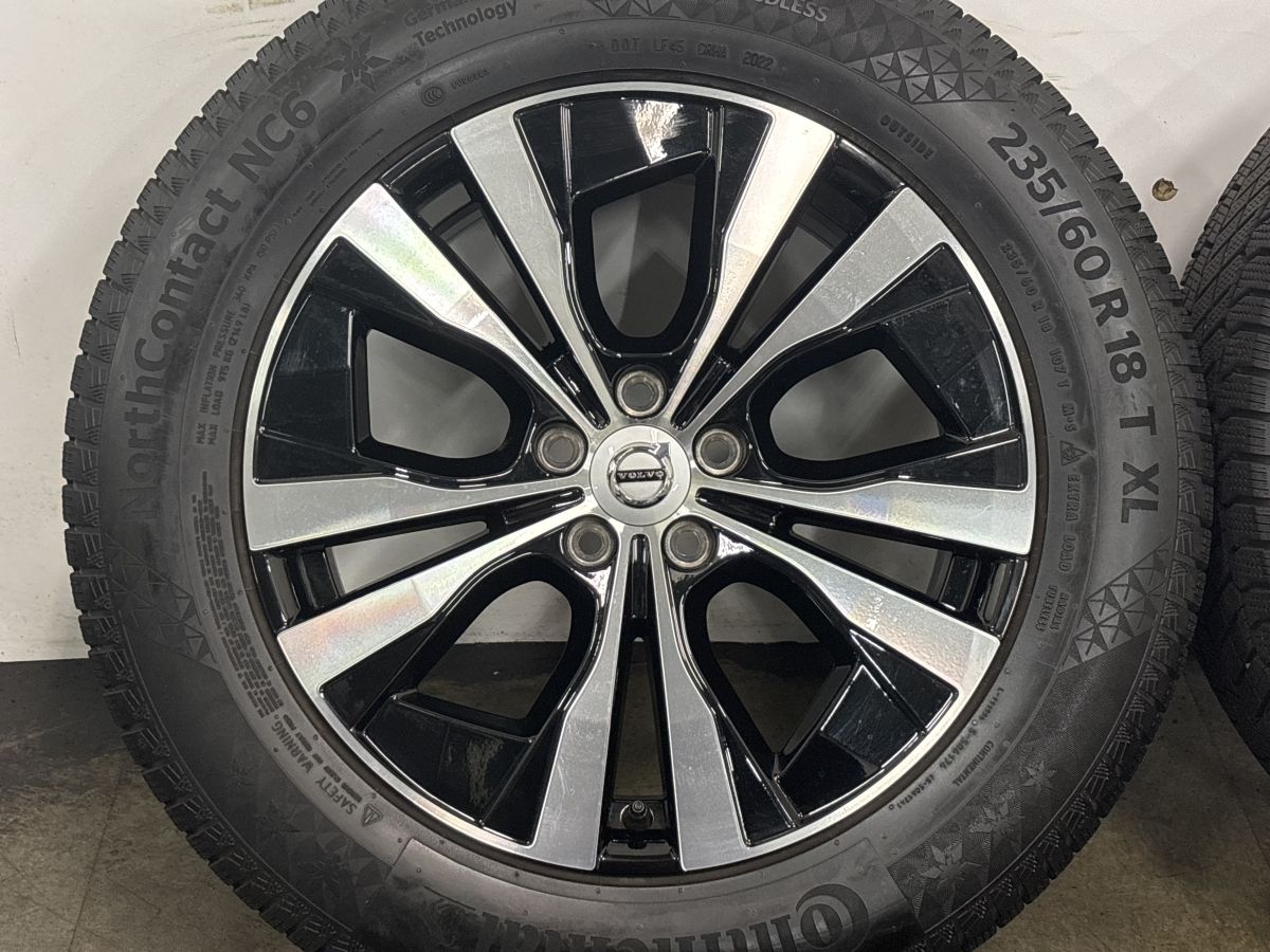美品】ボルボ XC60 純正 18in 7.5J +50.5 PCD108 コンチネンタル