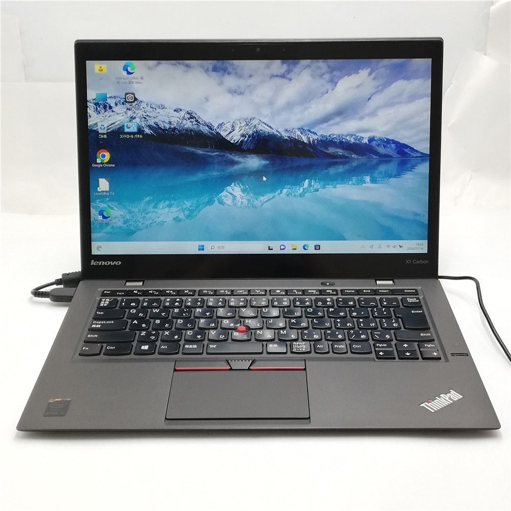 激安 Wi-Fi有 タッチパネル レノボ 中古ノートパソコン Lenovo X1 Carbon Core i5 8GB 256GB 高速SSD 無線LAN Windows11 Office済 即使用可