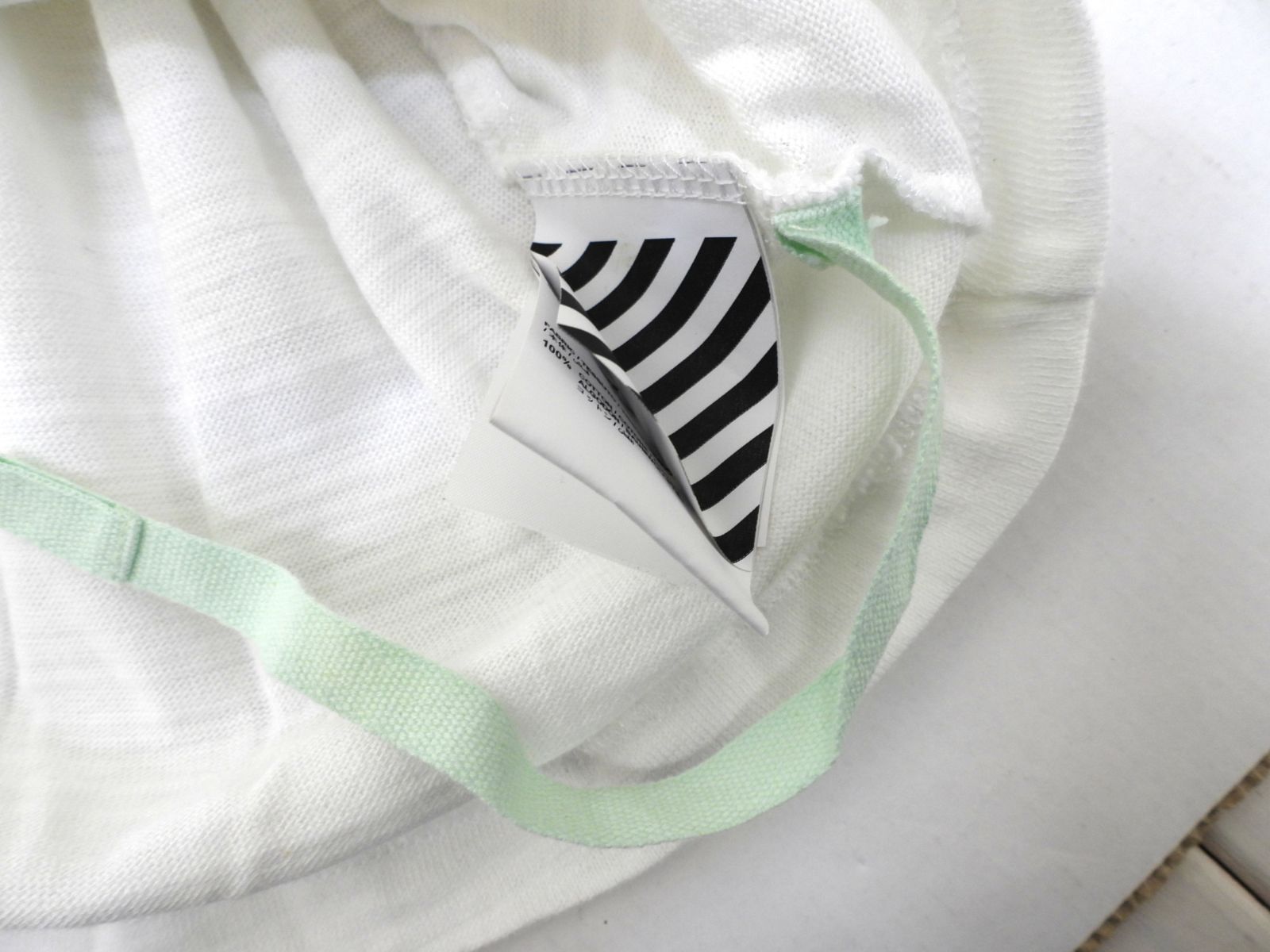OFF-WHITE / オフホワイト 17AW カラヴァッジョ 半袖Tシャツ S/S OMAA002F17001015 ホワイト サイズS 中古品▲(124)