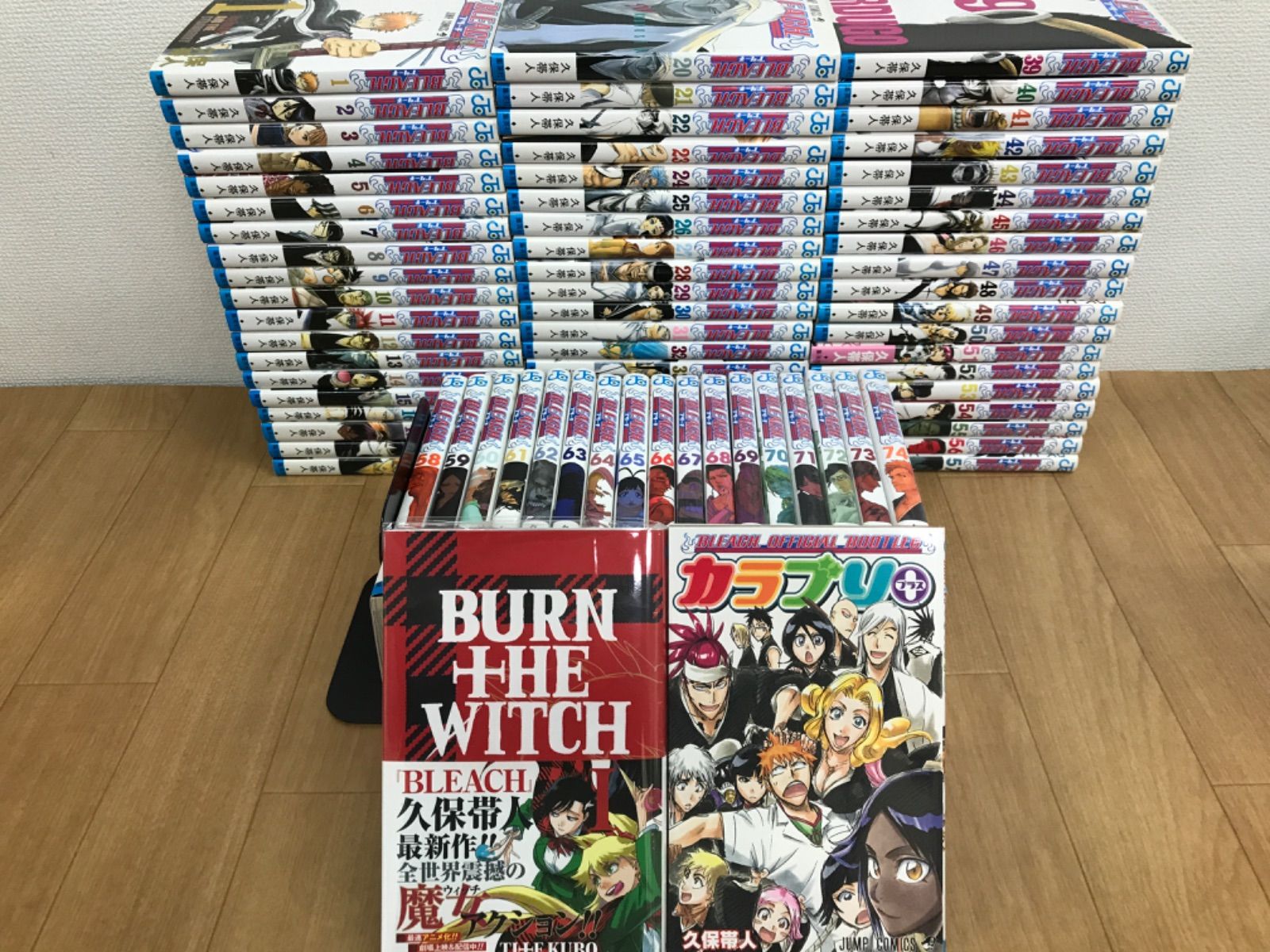 Bleach 1巻〜74巻 全巻セット＋関連本3冊 ブリーチ 全巻セット 1〜74巻