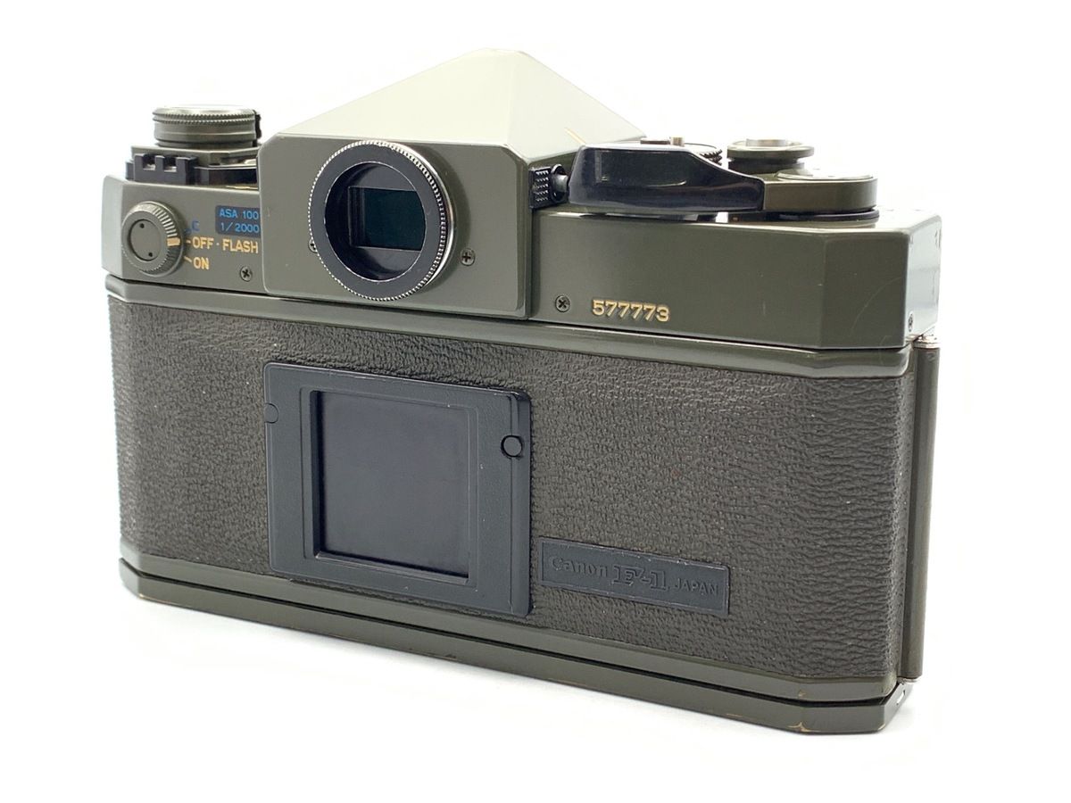 【中古】 【並品】 キヤノン F-1 オリーブドラブ