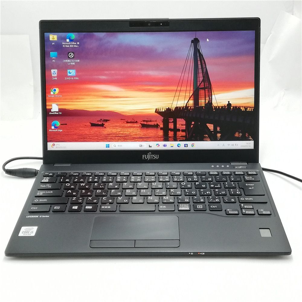 激安 Wi-Fi有 中古ノートパソコン 富士通 U9310/EX Core i5 10210U 8GB