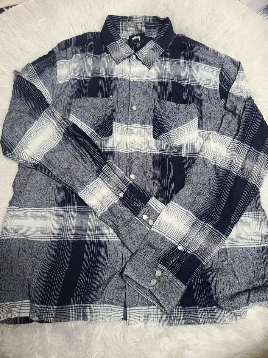 STUSSY チェック シャツ