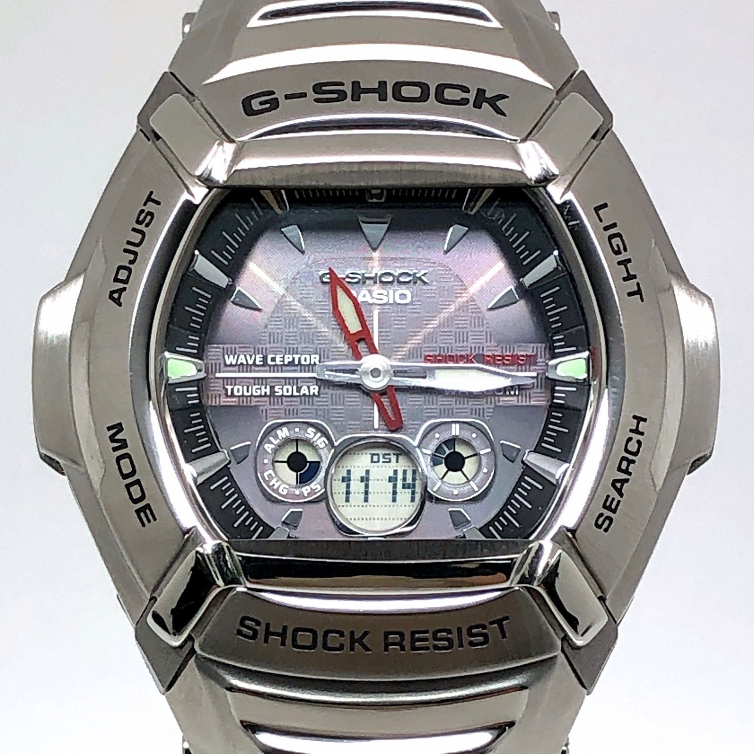 G-SHOCK ジーショック GW-1400DJ-1A The G 電波ソーラー タフソーラー 日本・北米対応電波受信 メタル LED 2004年9月発売