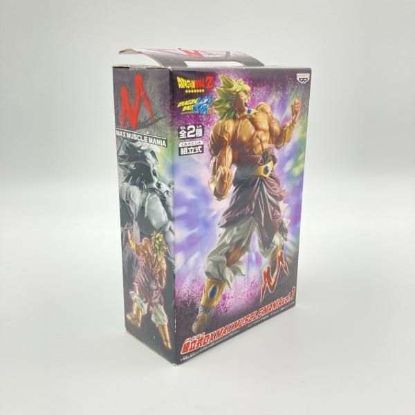 中古】未開封)バンプレスト A.ブロリー 組立式 DX MAX MUSCLE MANIA
