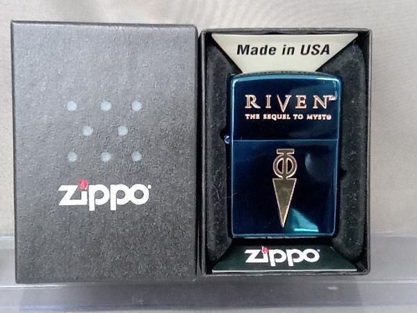 【未着火品】 Zippo RIVEN THE SEQUEL TO MYST 発売キャンペーン 懸賞当選品 非売品 限定品 64/100