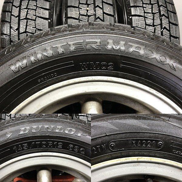 DL WM02 145/70R12】スタッドレス【MINI 純正ホイール 12インチ 4.5 