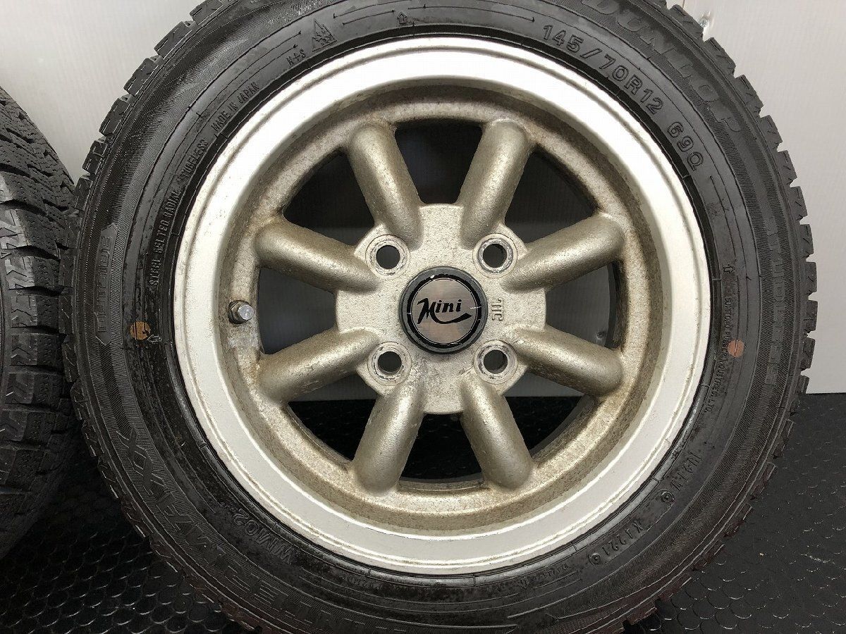 DL WM02 145/70R12】スタッドレス【MINI 純正ホイール 12インチ 4.5 