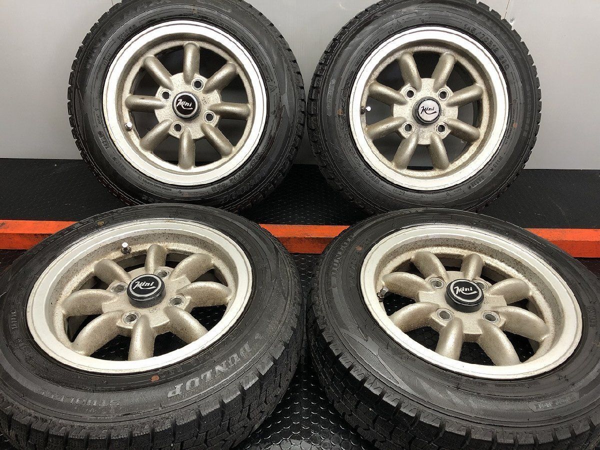 DL WM02 145/70R12】スタッドレス【MINI 純正ホイール 12インチ 4.5 