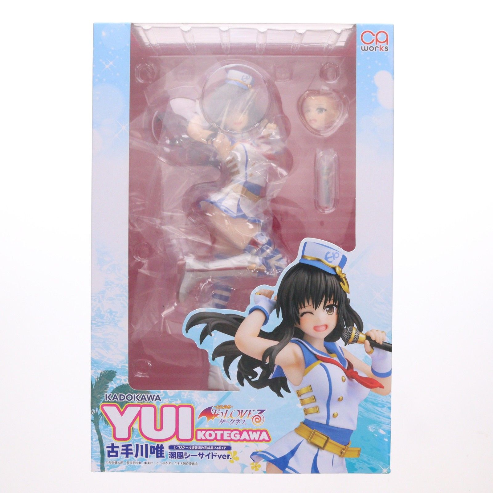 CAworks 古手川唯(こてがわゆい) 潮風シーサイドver. To LOVEる-とらぶる- ダークネス 1/7 完成品 フィギュア KADOKAWA(カドカワ) CAworks 古手川唯(こてがわゆい) 潮風シーサイドver. To LOVEる
