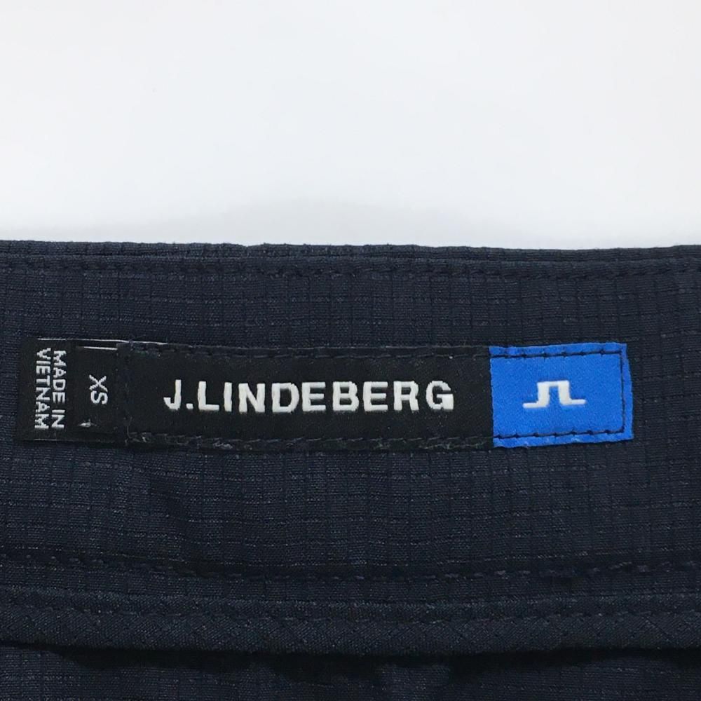 J.LINDEBERG ネイビー ノースリーブとスカート XSインナーパンツ付き 超美品】ジェイリンドバーグ スカート ネイビー 巻きスカート風