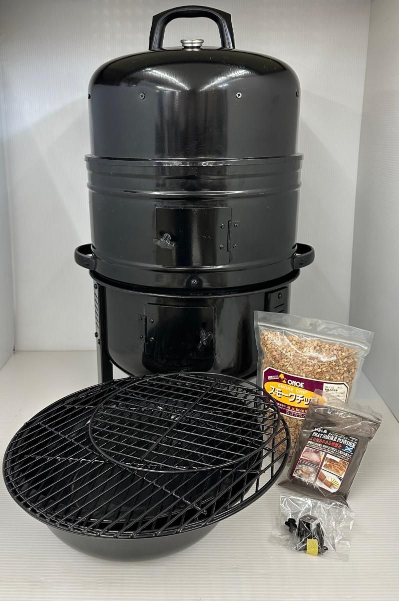 【中古品】Coleman コールマン ラウンドスモーカーⅡ 燻製器 (2607172)
