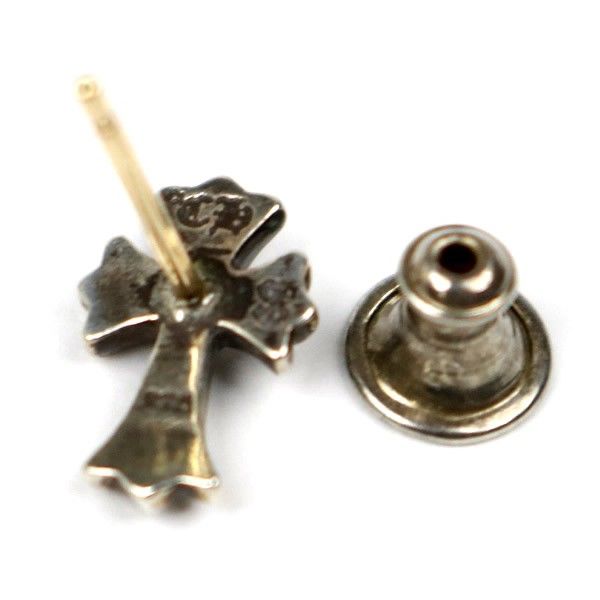 CHROME HEARTS 銀座店 クロムハーツ CHクロス 2 FAT スタッド ピアス