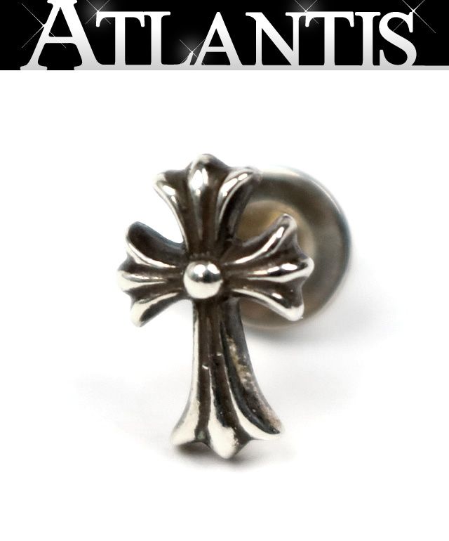 CHROME HEARTS 銀座店 クロムハーツ CHクロス 2 FAT スタッド ピアス