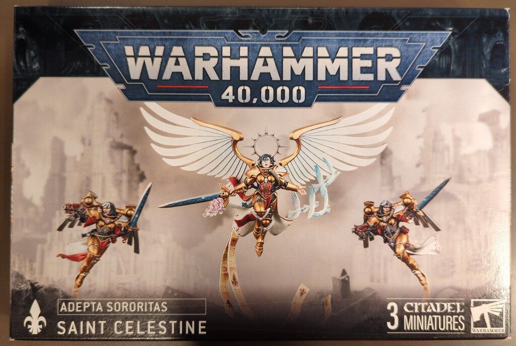 GAMES WORKSHOP WARHAMMER40000 ADEPTA SORORITAS 生ける聖人 聖セレスティン Celestine the Living Saint