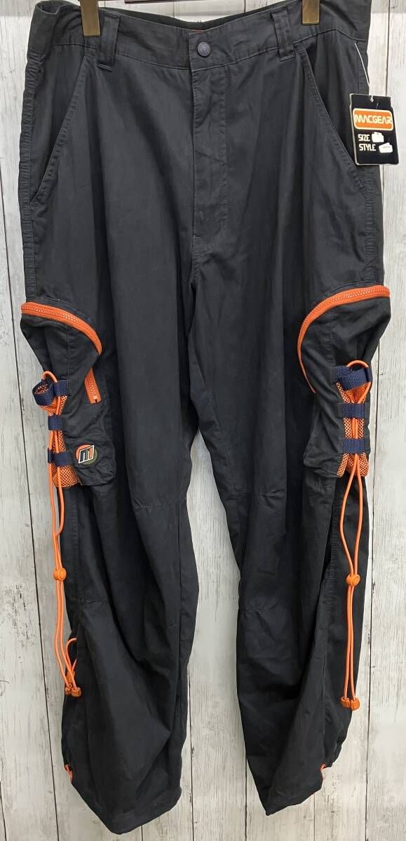 MACGEAR カーゴパンツ マックギア 90s00s テック コットンナイロン ブラック size36