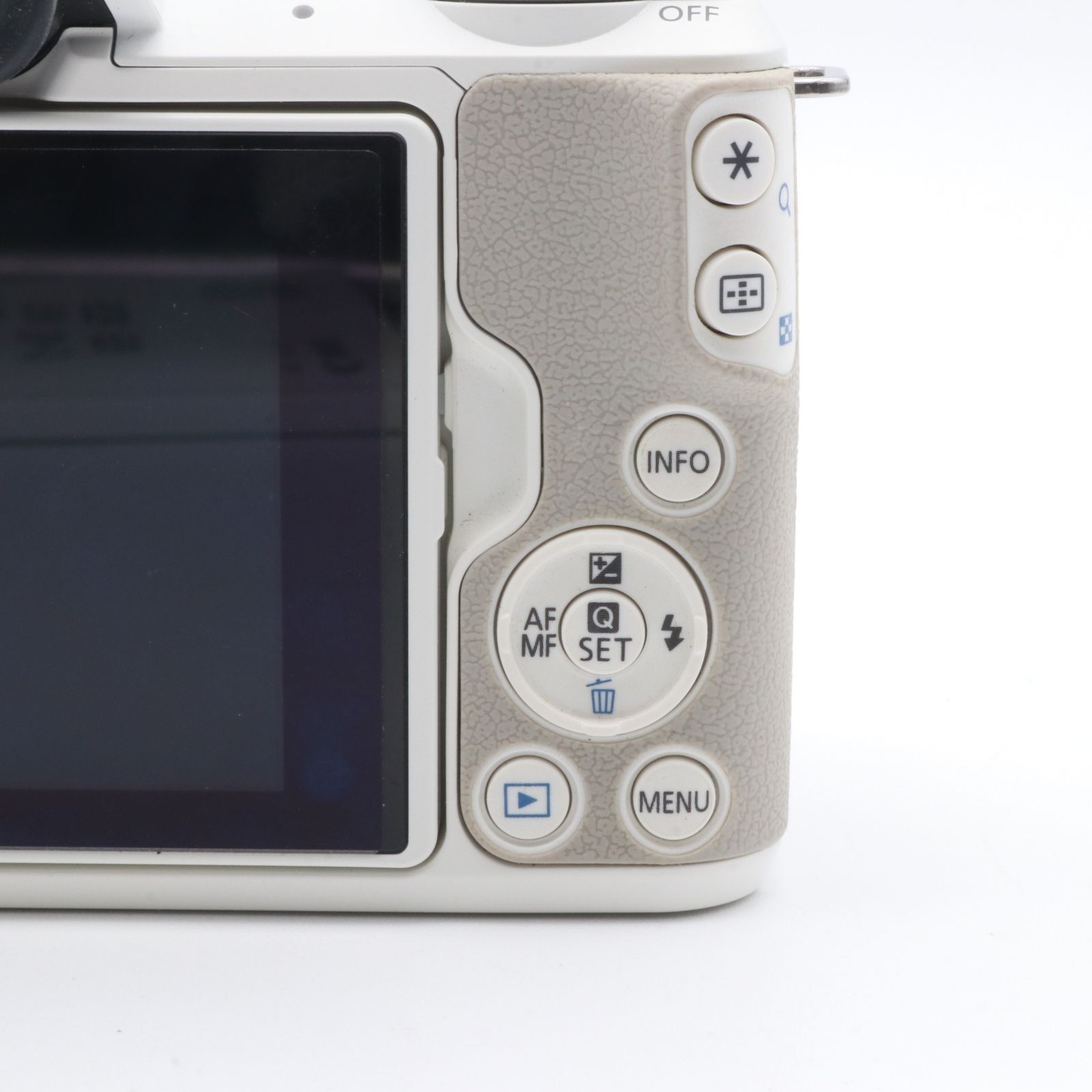 Canon EOS Kiss M2 標準ズームレンズキット ホワイト ミラーレスカメラ 