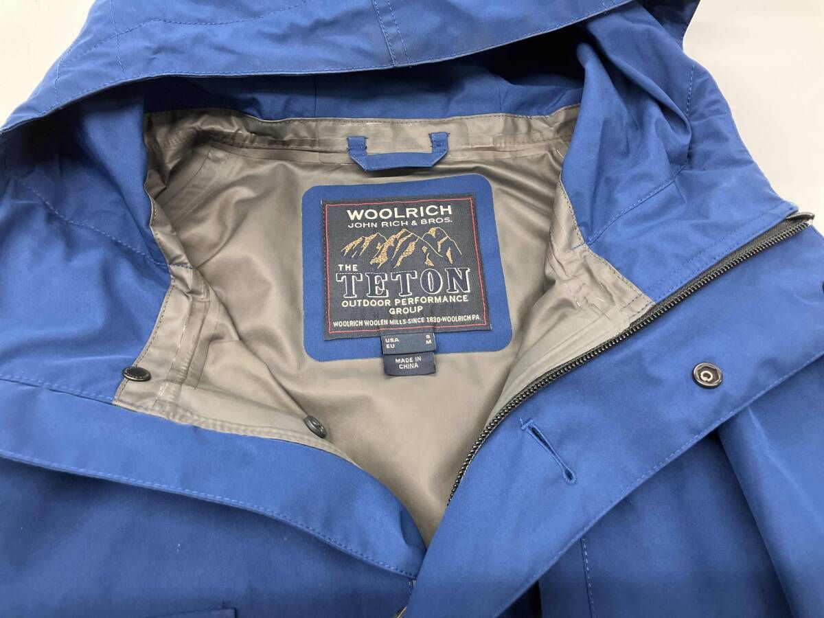 WOOL RICH マウンテンパーカー ウールリッチ フーデットジャケット ネイビー size S