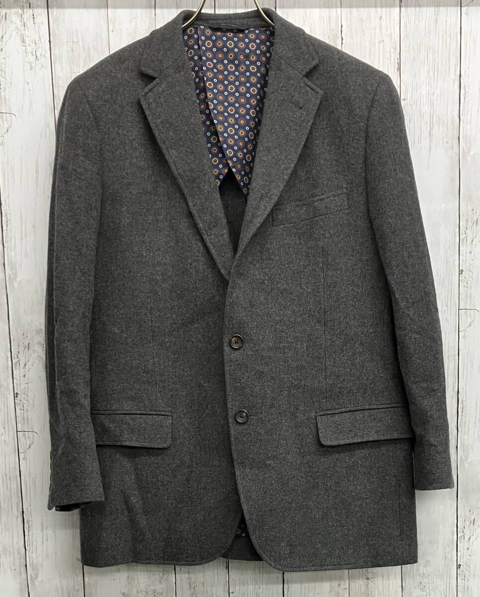 Brooks Brothers テーラードジャケット ブルックスブラザーズ ウール グレー size42