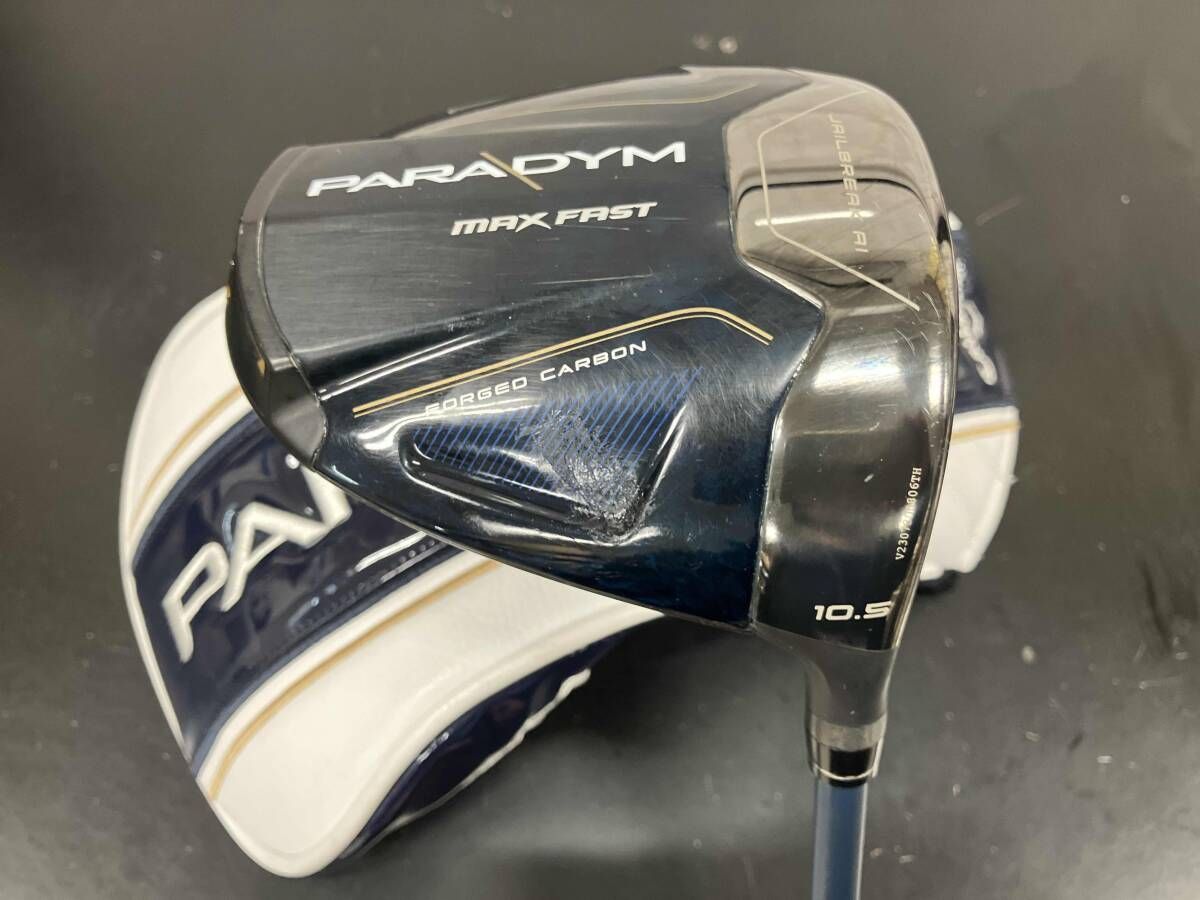 Callaway PARADYM MAX FRST 10.5° ヘッドカバー付き ヘッドカバー付き】Callaway PARADYM MAXFAST ドライバー 10.5