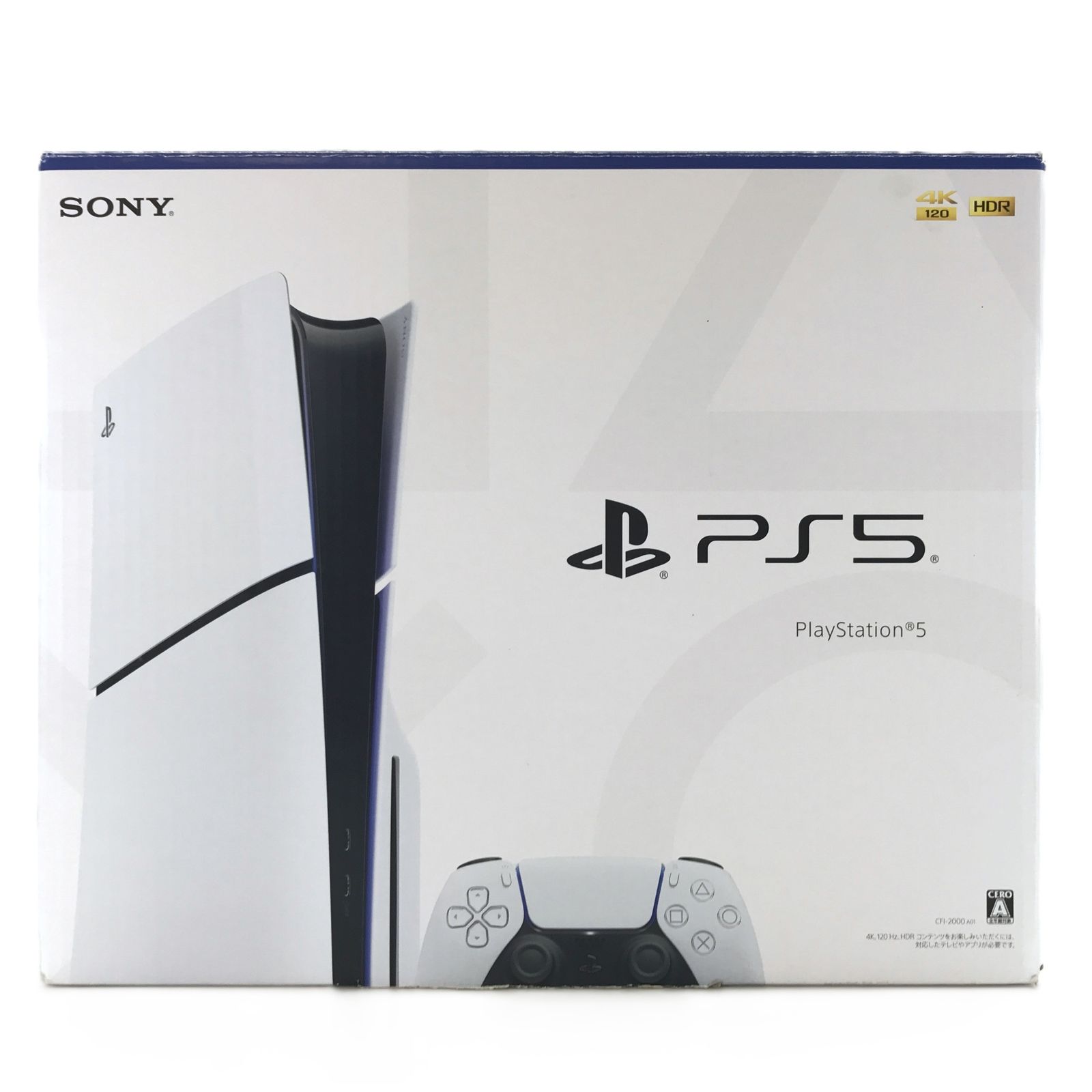 ▼SONY ゲーム機本体 プレイステーション5本体(slimモデル) [CFI-2000A01] 欠品あり 動作確認済み