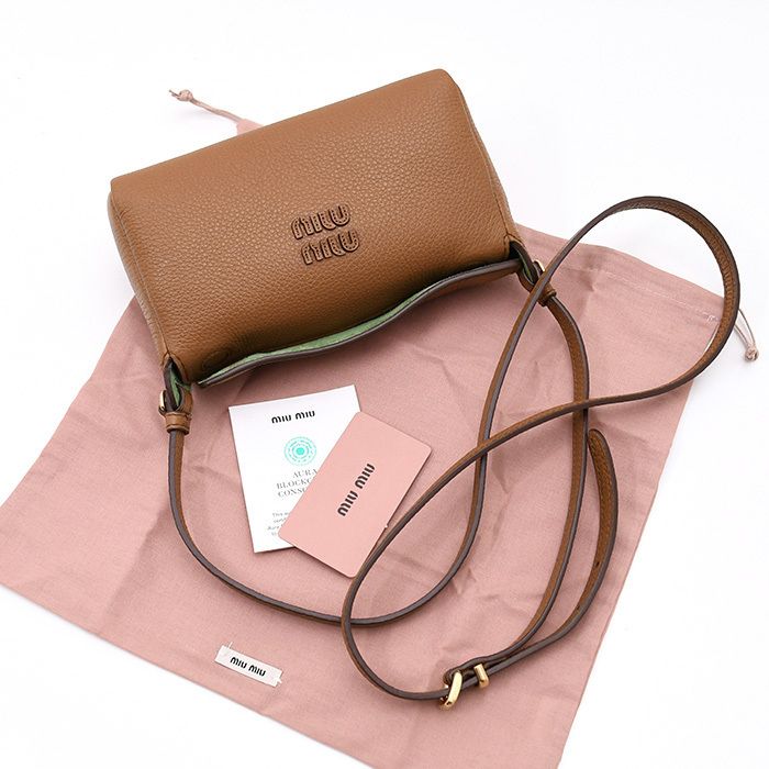 MIU MIU ミュウミュウ ショルダーバッグ バッグ レザー 5NF462 2IFL