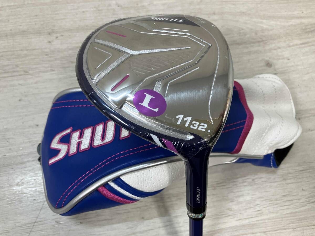 【シュリンク・ヘッドカバー付き】maruman SHUTTLE 2022 フェアウェイウッドレディース 11W 32° IMPACT FIT m230 フレックスL 11,099円