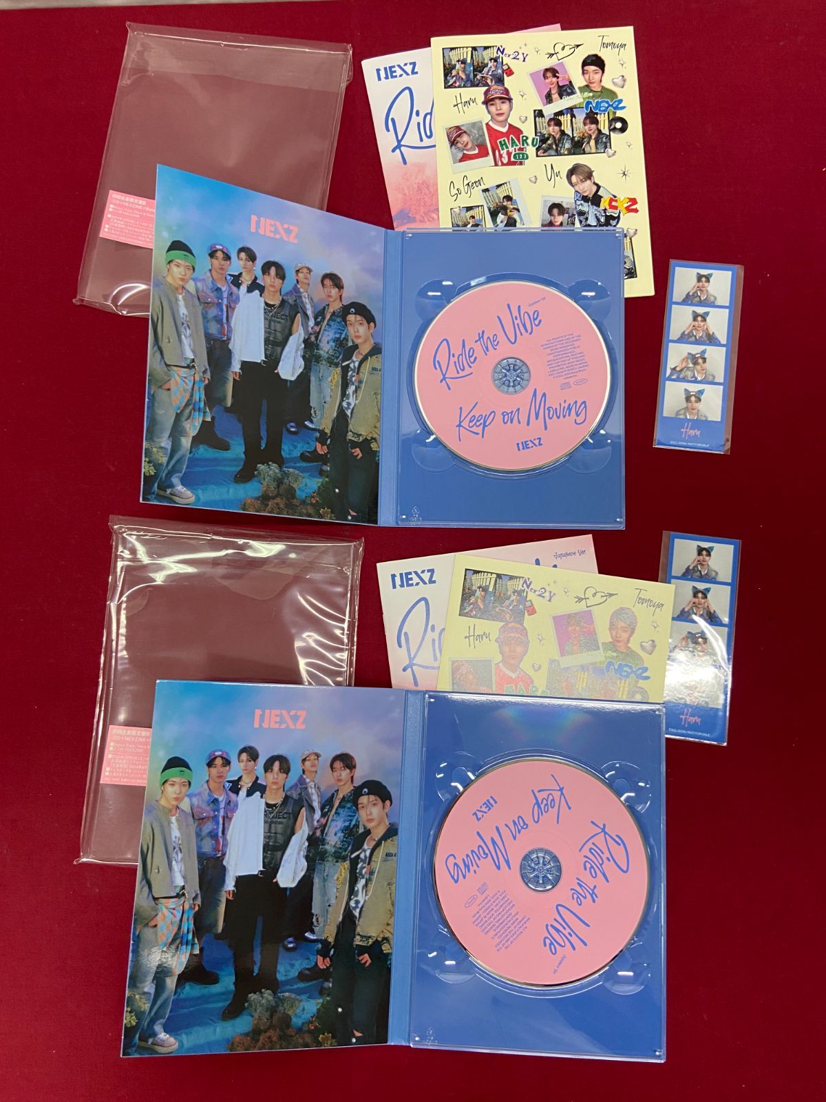 CD 【カメ】 【CD】 NEXZ アルバム シングル CD トレカケース