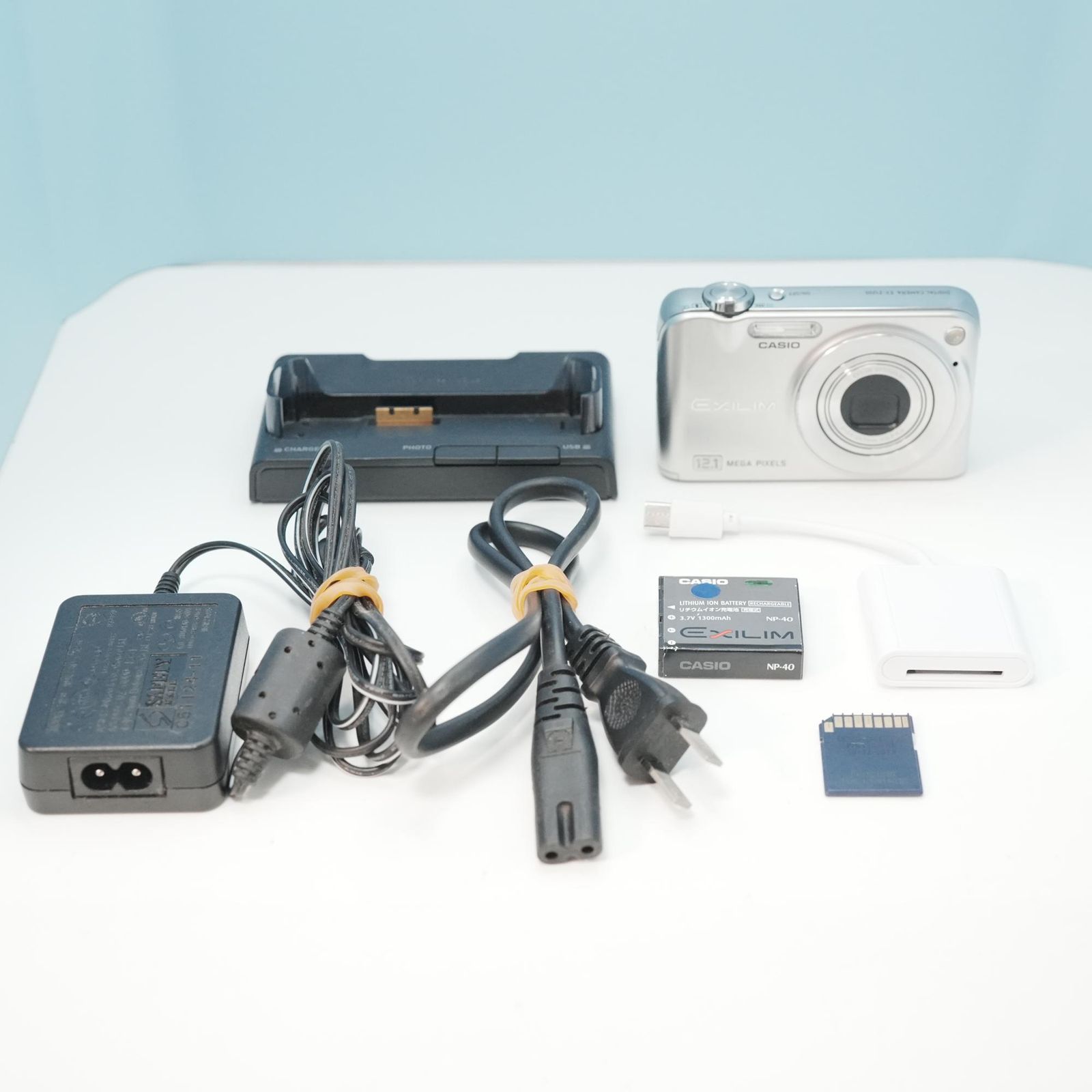 CASIO EXILIM EX-Z1200 デジカメ スマホ転送OK フルセット 美品 a6941