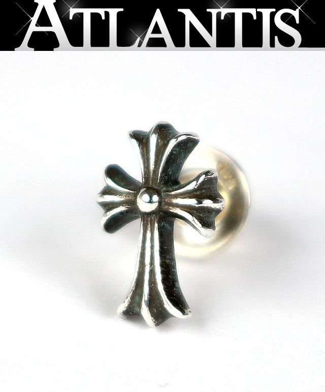 CHROME HEARTS 銀座店 クロムハーツ CHクロス 2 FAT スタッド ピアス
