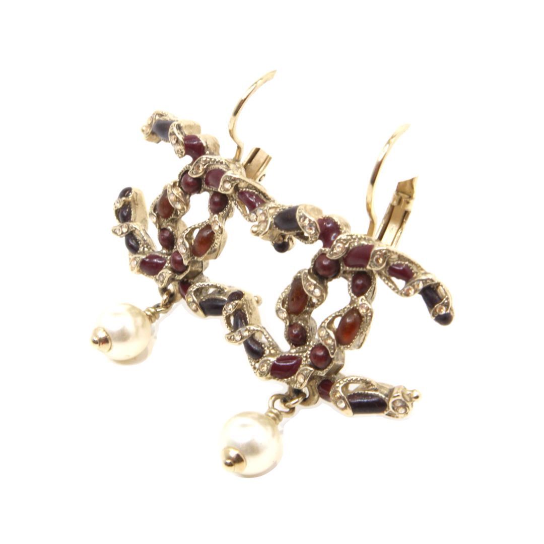 ★【CHANEL】シャネル　2012オータムコレクションピアス　ピアス