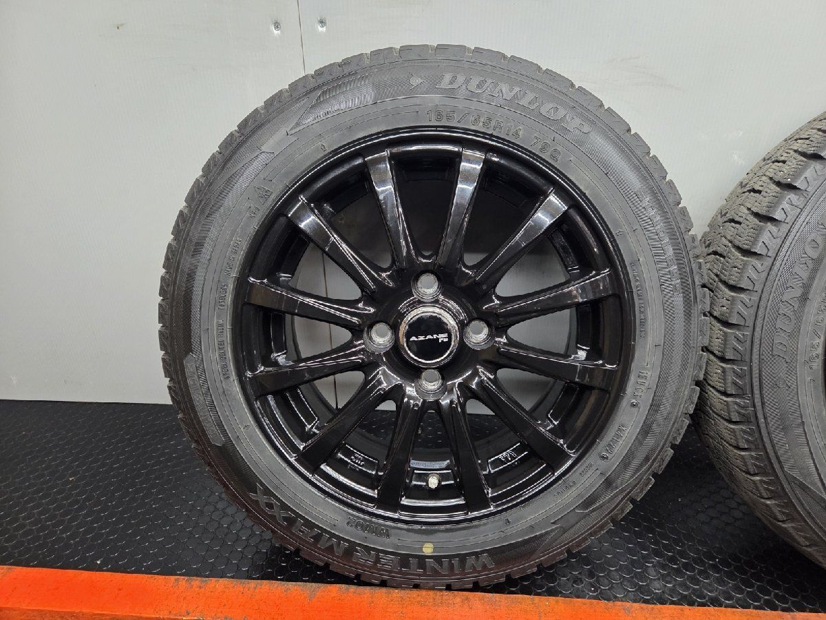 DL WM02 165/65R14】スタッドレス【AZANE FB アザーネ 14インチ 5.5 