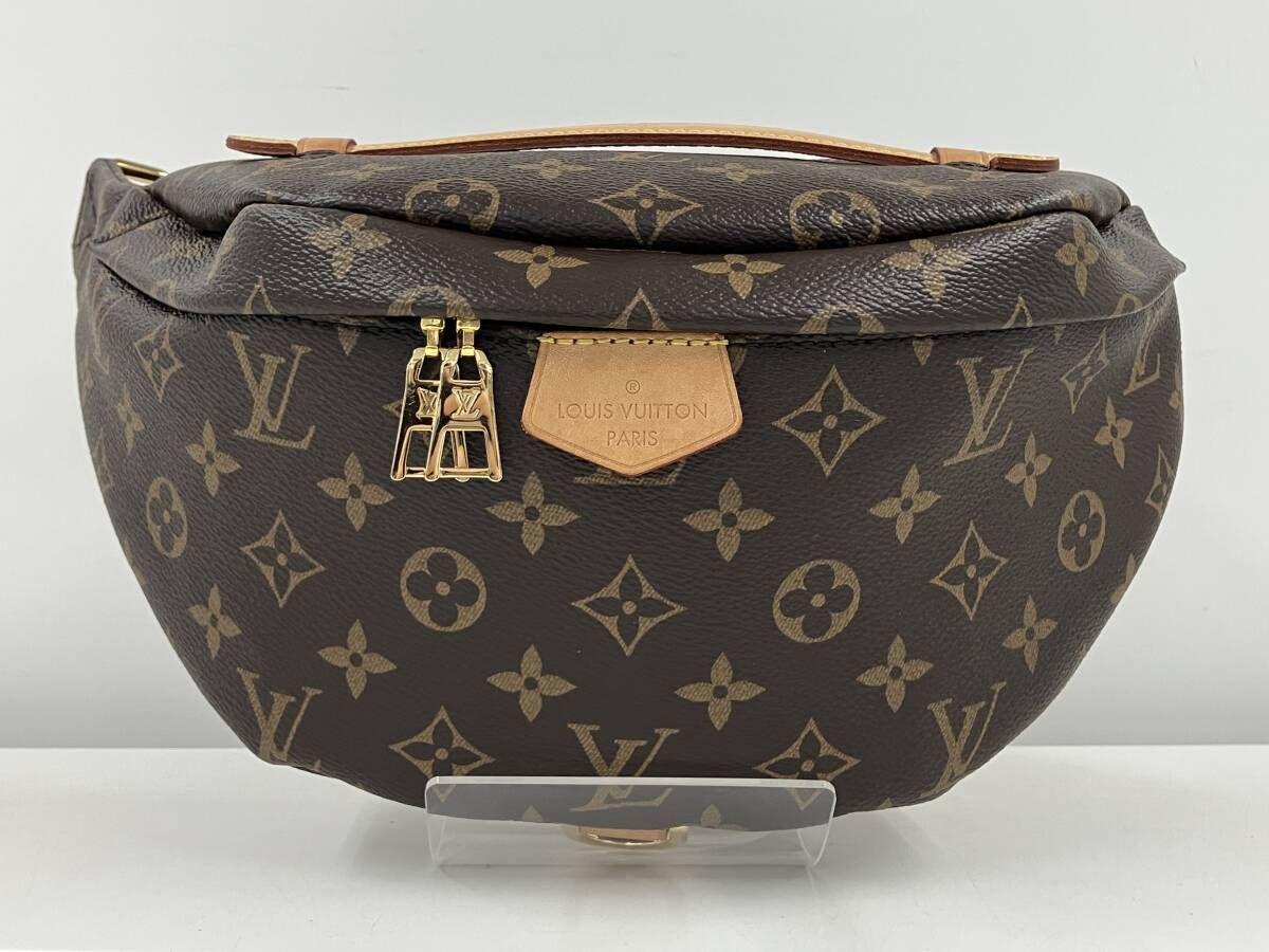 本体のみ LOUIS VUITTON ルイ・ヴィトン M43644 モノグラム バムバッグ ボディバッグ