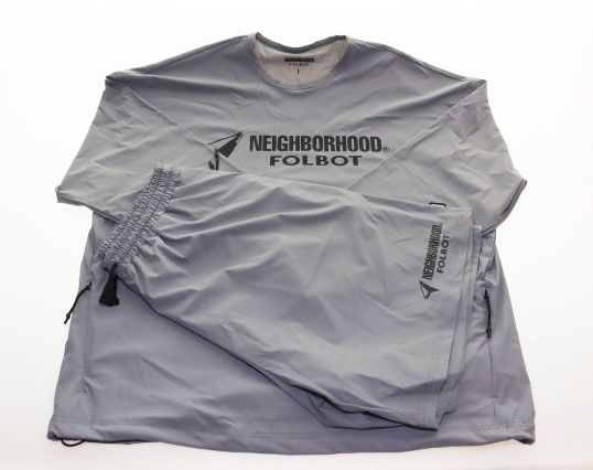 ネイバーフッド NEIGHBORHOOD NH X FOLBOT PHYSICAL FITNESS UNIFORM L GREY 2617975N-CSM01 フォルボット フィジカル フィットネス ユニフォーム グレー ●■260715