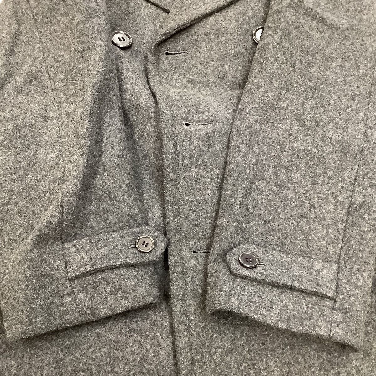 ♪♪KEITA MARUYAMA ケイタマルヤマ メンズ Pコート SIZE S グレー
