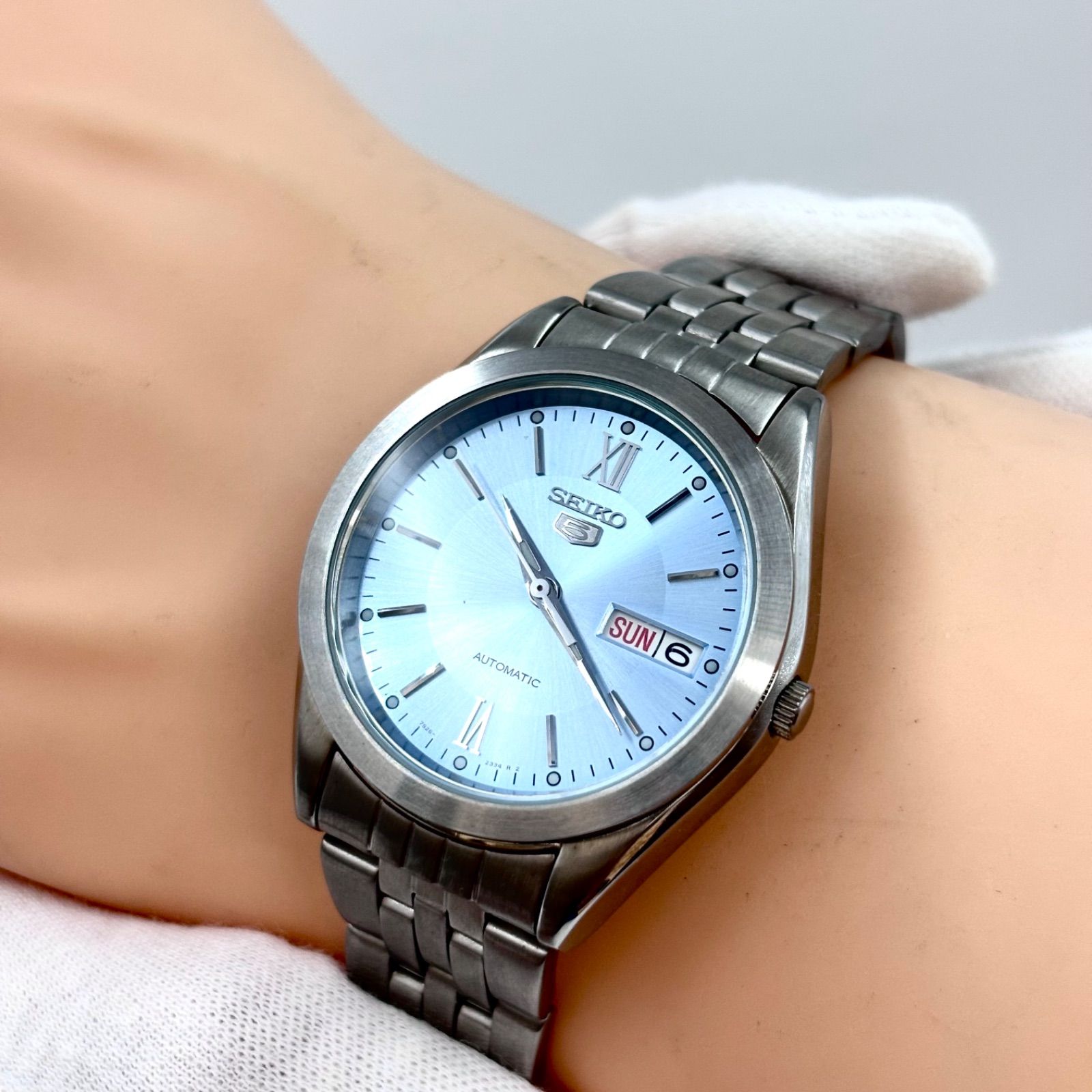 稼働/デッドストック】SEIKO 5/セイコーファイブ 腕時計 自動巻き/AT 