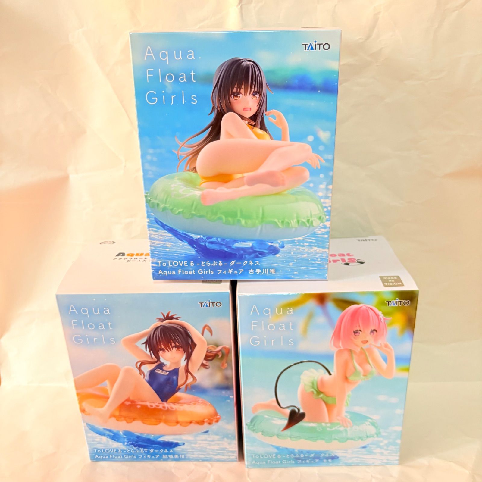 未開封・3体セット】To LOVEる ダークネス フィギュア Aqua Float