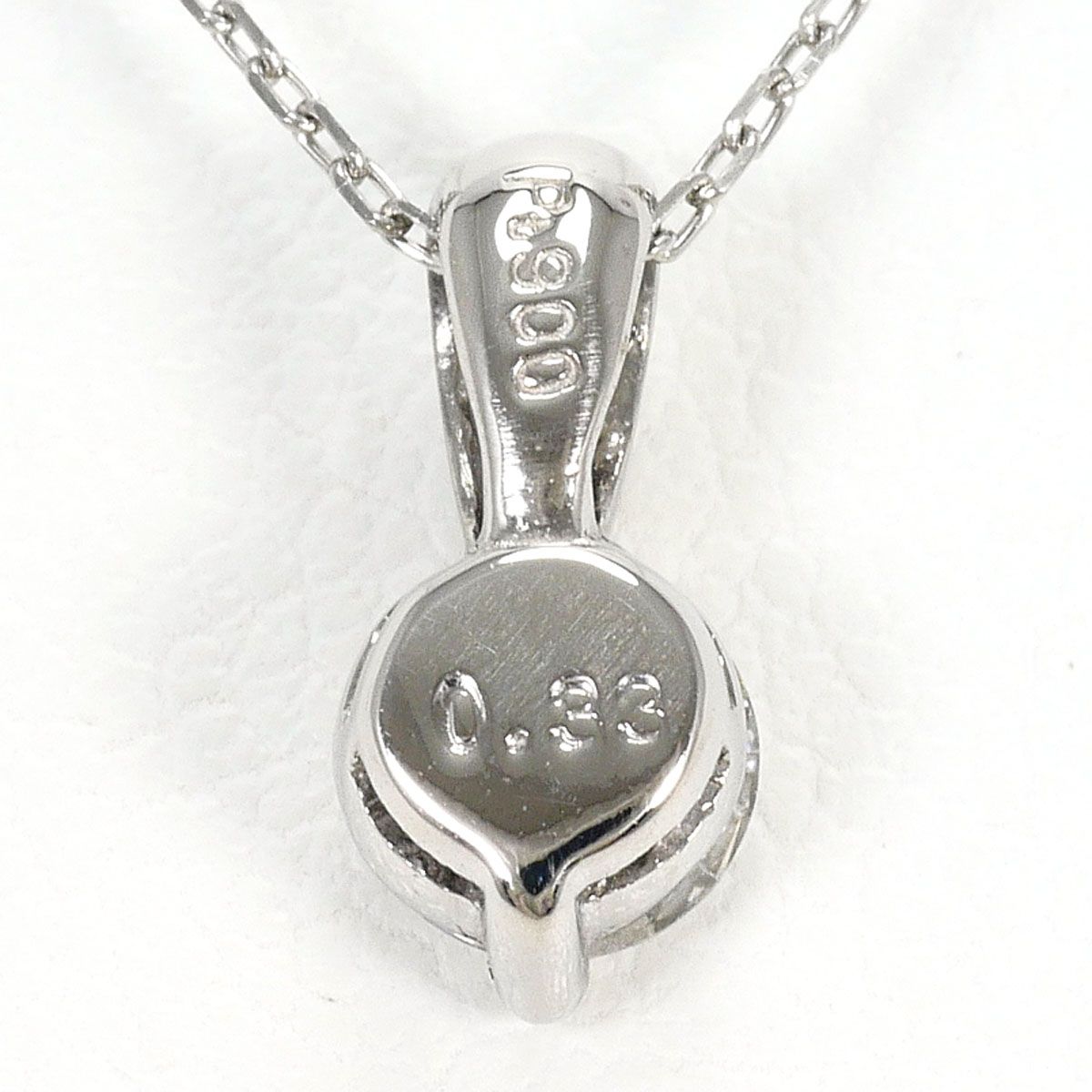 PT900/プラチナ PT850/プラチナ ネックレス ダイヤモンド 0.33ct I1