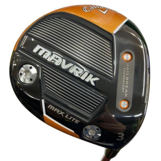 【中古】 キャロウェイ MAVRIK MAX LITE 3W レディース フェアウェイウッド FW リシャフト (フレックスその他) レディース 女性用 右利き 右用 Cランク ゴルフクラブ